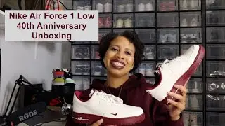 Air Force 1 40th Anniversary Unboxing | Sneakers and Handbags