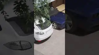 Unreal engine 5. animación de casa residencial 