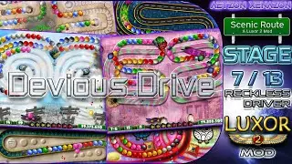 Scenic Route - Master Chal. Reckless Driver - Stage 7: Devious Drive | Luxor 2 Mod