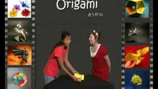 Origami: How to make an Easter box.