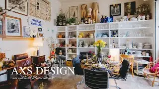 2人の愛が溢れる空間 | 今パリで注目のユニークなインテリアショップ AXS Design | アンティークとヴィンテージのアトリエ | マドレーヌとフィナンシェでティータイム