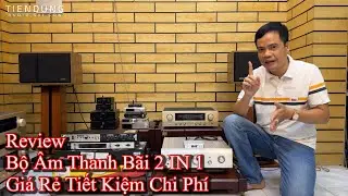 Review bộ âm thanh 2 IN 1 kết hợp nghe nhạc hay và hát karaoke hay trong gia đình