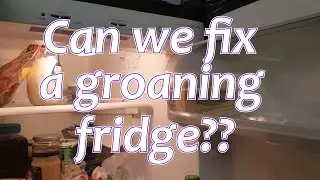 Fixing a Whirlpool Fridge/Freezer which makes terrible growling noises all night! Model 6ED2FHKXRL04