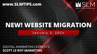 NEW! Website Migration 1/2