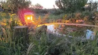 Японский каменный фонарь своими руками.