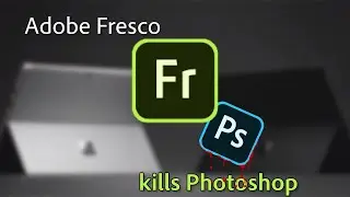 Adobe Fresco kills Photoshop - Beautiful lag free drawing optimized for pen and touch