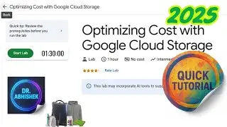 Optimizing Cost with Google Cloud Storage | GSP649 | [2025] 