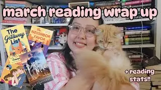 sharing my recent reads | march reading wrap up + stats