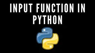 Input function in python full tutorial for beginners | 