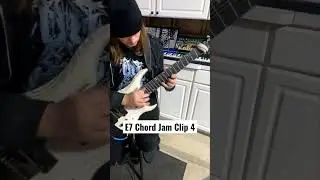 E7 Chord Jam Clip 4 | #shorts #guitarist #guitar #guitarsolo #chord