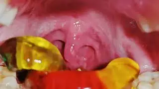 I'm back :). EATING GUMMY WORMS | VORE | MALE VORE