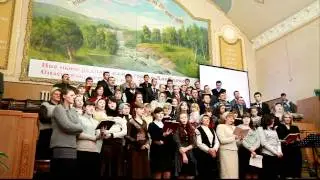 Хор церкви в д.Маньковичи Столинского района
