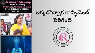 Student Feedback | Ramesh Makeup Studio in Hyderabad |Professional Makeup artist Hyd | Beauty Tips