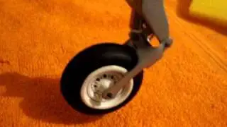 Airwolf size 500 landing gear. movment test