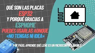 What are ESP8266, ESP32, and EspHome? A basic explanation and usage example.