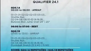 Qualifier TCB 24.1 Double shuttle race