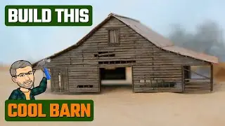 Build a COOL N Scale Barn