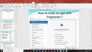 Basic Activity with Fragments