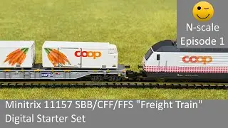 Getting started with Minitrix 11157 SBB/CFF/FFS 