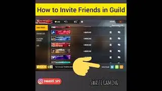 How to Invite Friends in Guild 