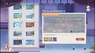 The Seventh Samurai Photo Taken Event Genshin Impact