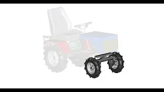 ПЕРЕДНЯ БАЛКА . Minitraktor 1:10 .