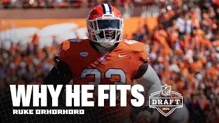 Why the Atlanta Falcons selected DT Ruke Orhorhoro | 2024 NFL Draft