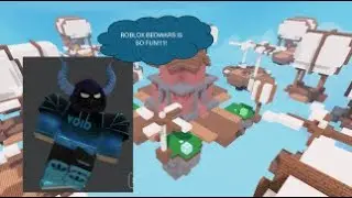Playing Roblox BedWars!!!!111!!11!!