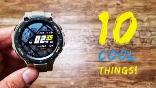 10 Cool Things To Do With Amazefit T-Rex Pro!