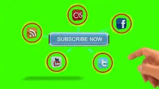 Green Screen 3D Social Media Lower Third  ||  Xtylish Faheem