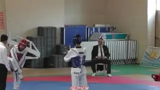 58kg Yasar Yavuz vs Melih Sadettin Sahin (2017 Turkish TKD Championships -21)