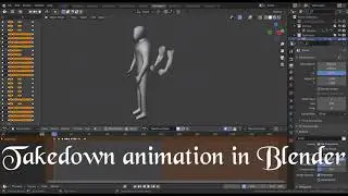 FPS takedown animation | #gameart #gamedev
