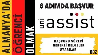 6 Adımda uni-assist ile Almanya'ya Üniversite Başvurusu | Almanya' da Öğrenci Olmak