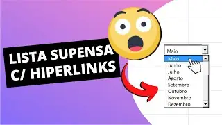 Drop-down list with hyperlink in Excel - How to create one?