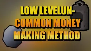 OSRS P2P UN-COMMON MONEY MAKING METHOD 2021