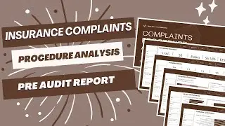 Insurance Complaint Procedures | Pre Audit Report| Power BI Report