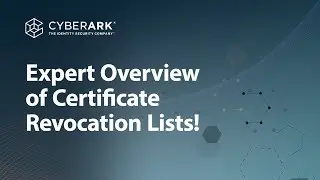 What Is A Certificate Revocation List? | CyberArk