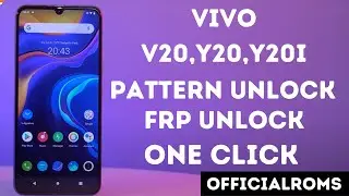 Vivo Y20, V2029, Y20s, Y20s Pattern Unlock One Click | Qualcomm CPU | EDL Model /FRP Unlock 2021