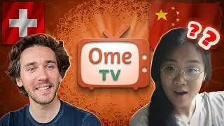 French tries to learn and improve his Chinese on OMETV with natives