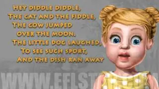 Children's Nursery Rhyme - Hey Diddle Diddle