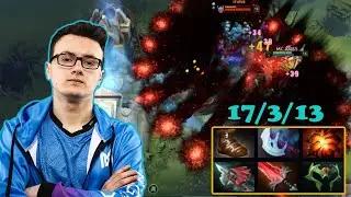 Miracle Right Click SF Destroying Ember Spirit in Midlane