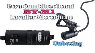 Boya Microphone BY M1 Unboxing