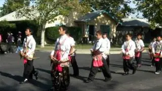 Hmong Qeej march on Veteran's Day