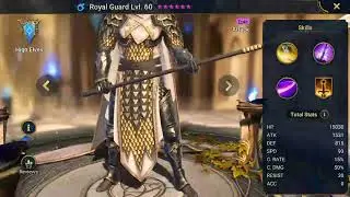 Raid Shadow Legends.  Royal guard . Legendary