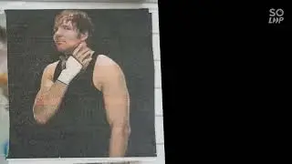 WWE VINTAGE DEAN AMBROSE ATTITUDE/WWE DEAN AMBROSE/WWE STICKER COLLECTIONS#wwe