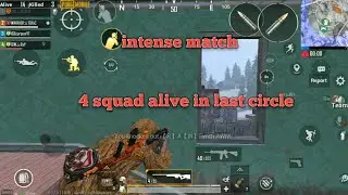 Pubg mobile |most intense pubg mobile match ever | playerunknown's battlegrounds by Maxed out gaming
