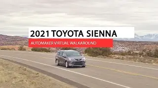 2021 Toyota Sienna virtual automaker walkaround