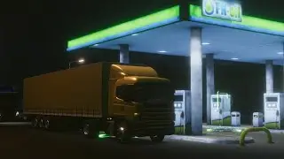 НОЧНАЯ ПОЕЗДКА ||Truckers of Europe 3