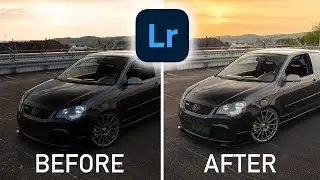 How to Edit CLEAN Car Photos in 3 EASY Steps