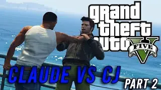 GTA V - Claude VS CJ PART 2